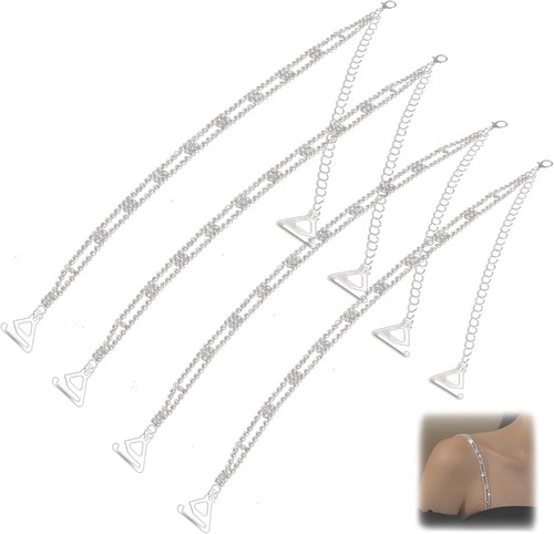 Pair rhinestone bra straps - 2,