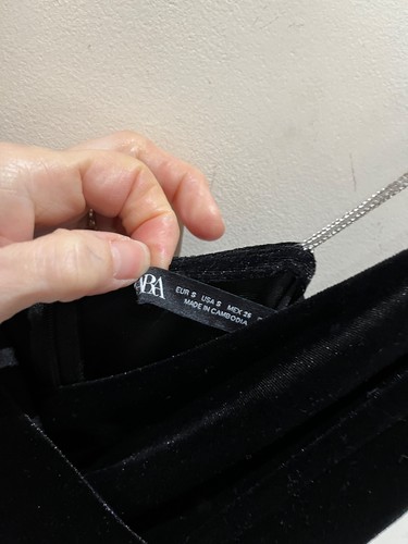 Zara dress size - dress, black