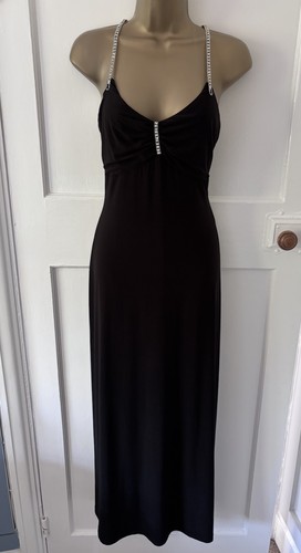 Roman black maxi diamante - maxi,