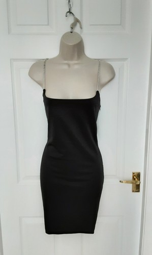 Black mini wiggle dress