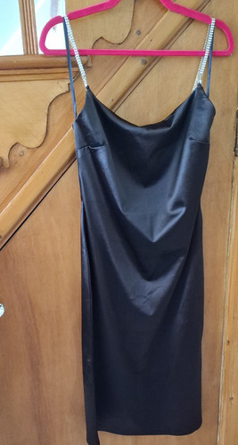 Lts black diamante spaghetti - -,