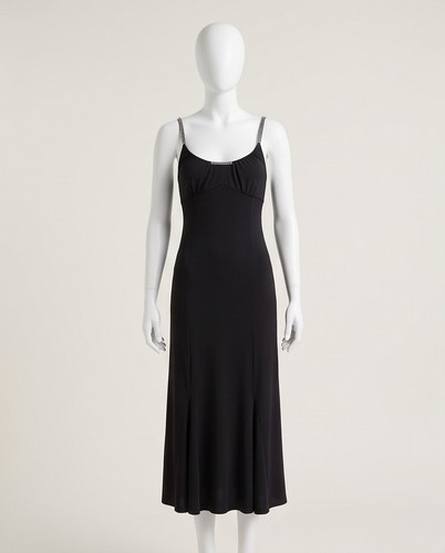 Ted baker black slip - slip, midi