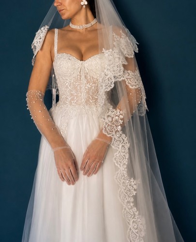 Modest wedding dress - modest,