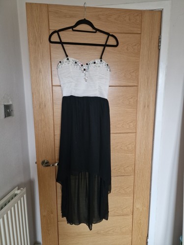 Black and white diamante - and,